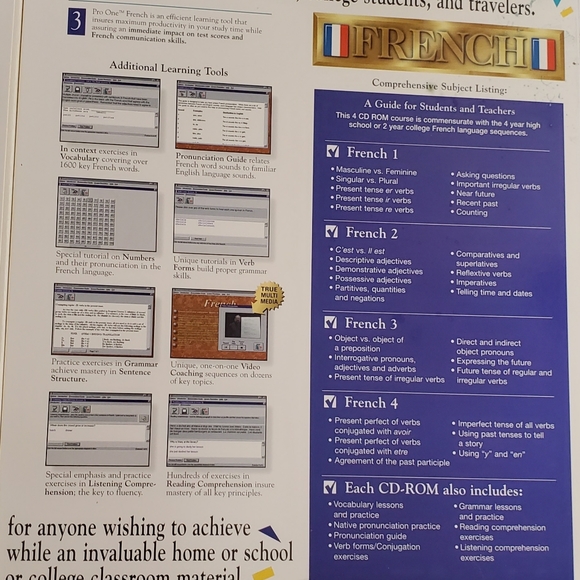 Pro One French Learning Box Set - Picture 4 of 4